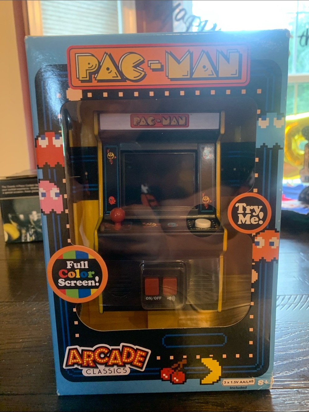 NEVER USED! Arcade Classics Mini Arcade - Yellow Tabletop Game